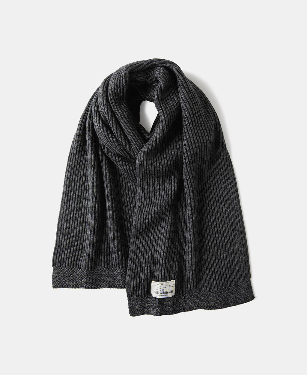Wool Blend WWII USN Crew Gear Scarf - Gray | Olderbest