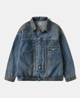 Type 1 Washed Denim Jacket - Repaired Edition