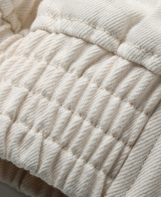 Undyed Selvedge Denim Biker Jacket