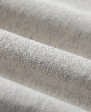 1960s Reverse Weave Double-V Crewneck Sweatshirt - Apricot Gray