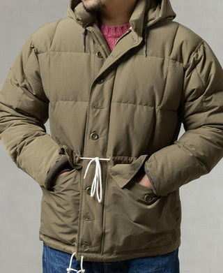 Lot 354 Hooded Down Jacket - Olive