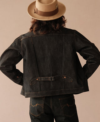 15.5oz Shawl Collar Type 1 Selvedge Denim Jacket