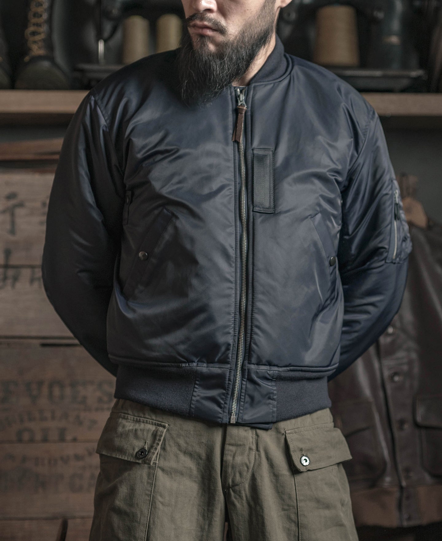 US Air Force Type B-15C MOD Flight Jacket | Korean War | Olderbest