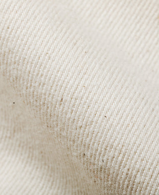 Undyed Selvedge Denim Biker Jacket