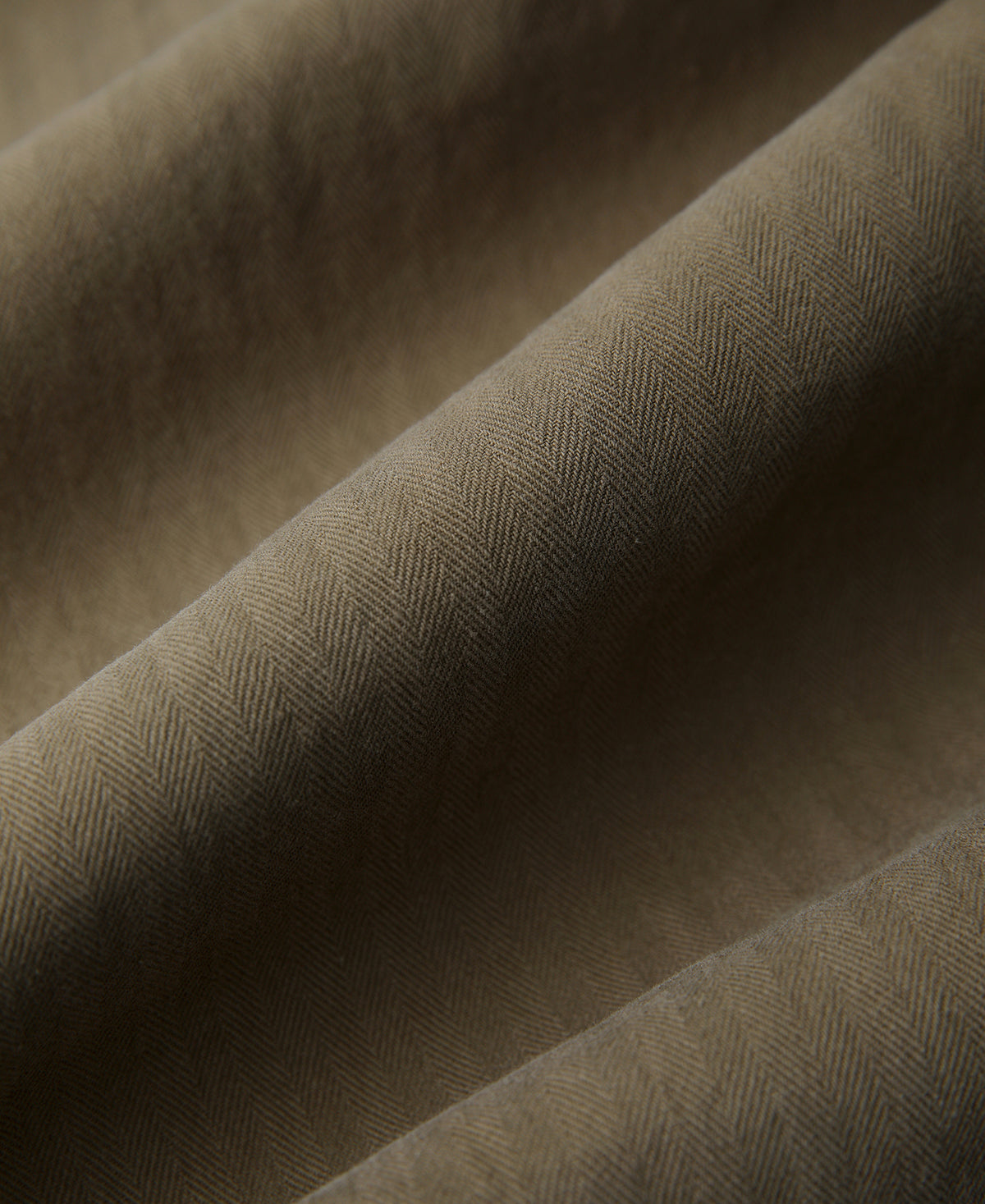 Logo-Print Herringbone Cotton Coveralls - Khaki