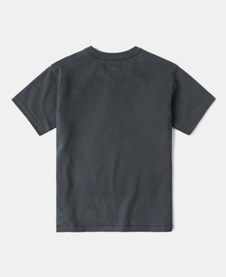 Loopwheel Tubular Athletic T-Shirt – Vintage Schwarz