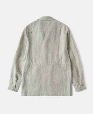 Classic Linen Safari Jacket