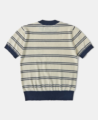 Crew Neck Stripe Breton Shirt