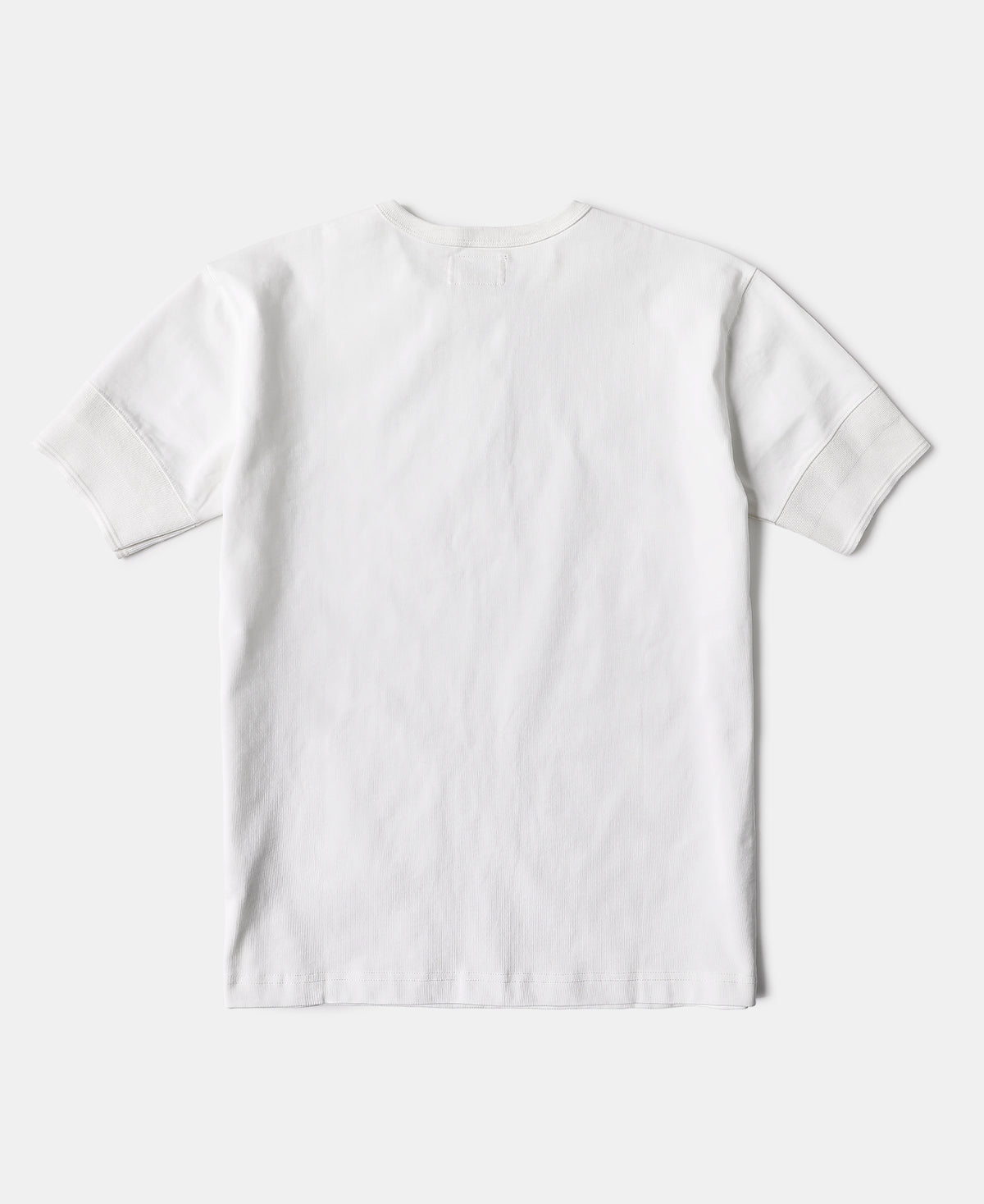 Vintage Short Sleeve Henley T-Shirt - White
