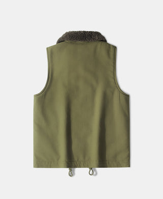N-1 Wool Blend Deck Vest - Olive