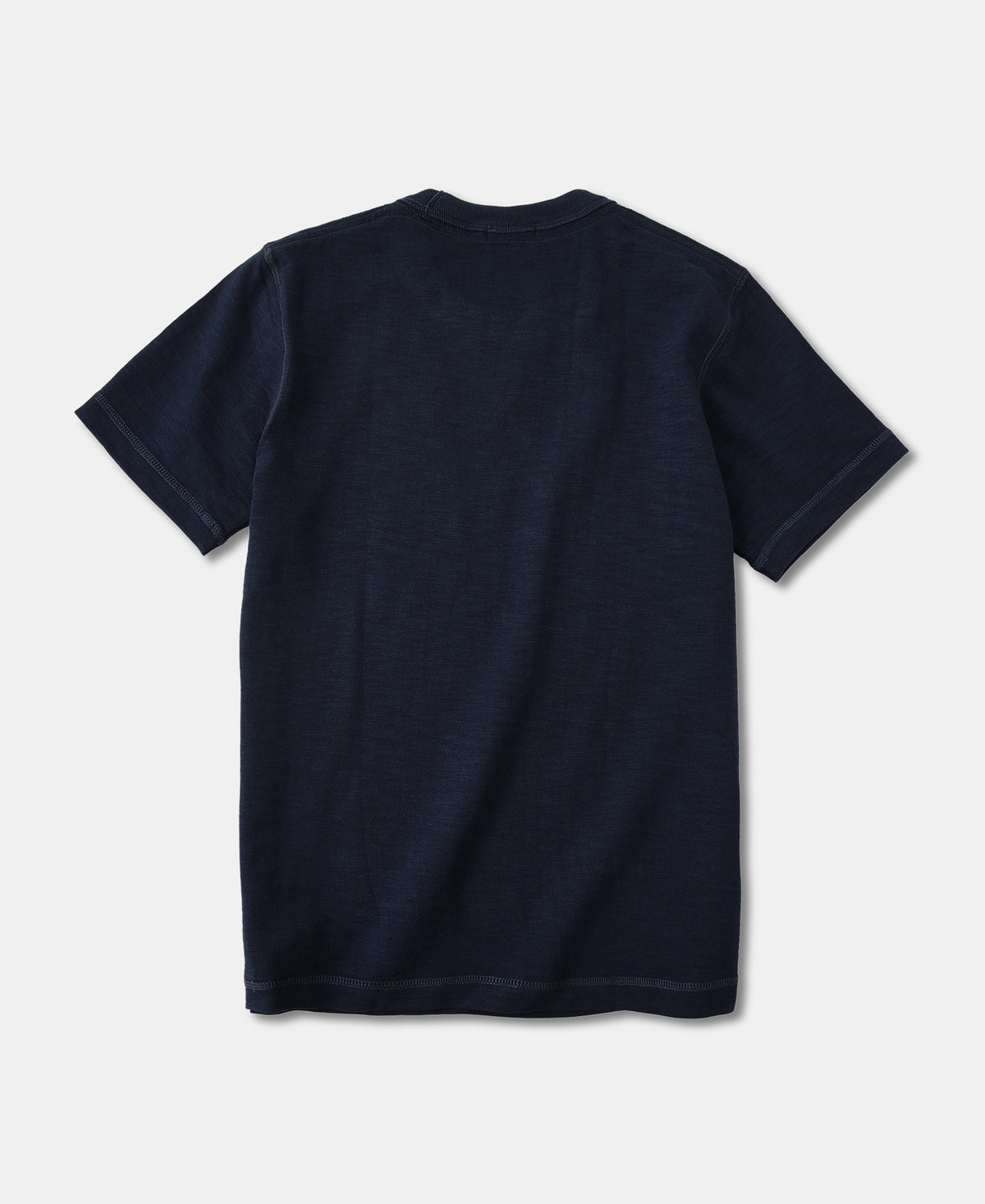Heavyweight US Cotton Gusset Tubular T-Shirt - Indigo