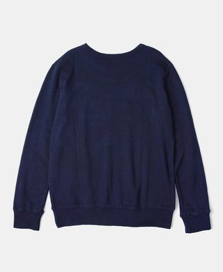 Indigo-Dyed Cotton-Jersey Sweatshirt