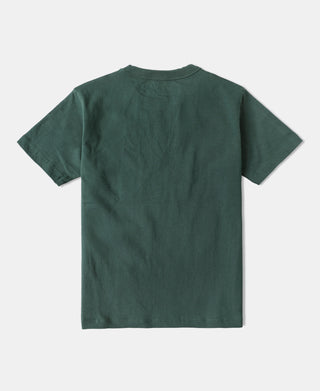 1930's 슬랜티드 포켓 튜블러 티셔츠 - 그린