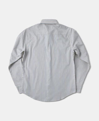1930er 5 oz garngefärbtes gestreiftes Hemd