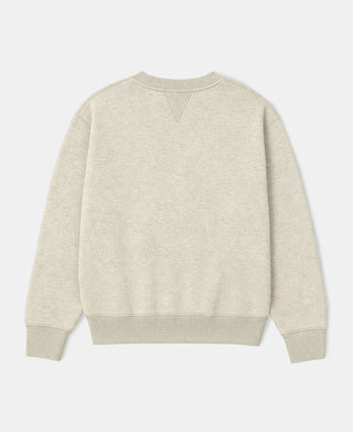 Heavyweight Double V-Gusset Tubular Sweatshirt - Apricot