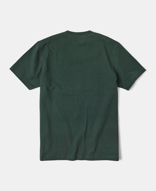 Regular Fit 9.3 oz Jersey Crewneck Tubular T-Shirt - Green