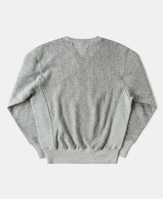 Heavyweight Double V-Gusset Tubular Sweatshirt - Heather Gray