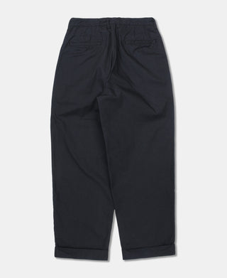 8.5 oz Sulphur-Dyed Double Pleated Taper Trousers