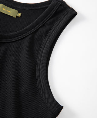 Modal Blend Tank Top - Black