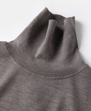 Lot 922 Merino Wool Turtleneck Sweater - Gray