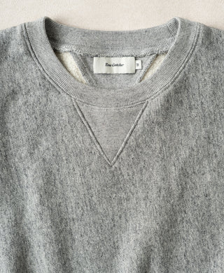 Heavyweight Double V-Gusset Tubular Sweatshirt - Heather Gray