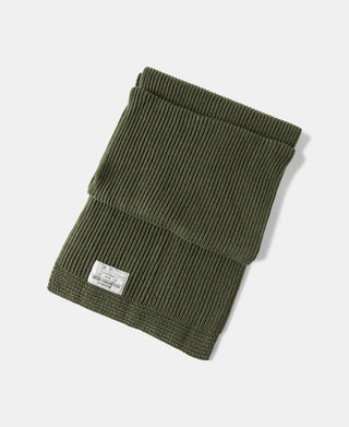 Wool Blend USN Scarf - Olive