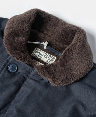 1943 US Navy 1st N-1 Woolen Deck Jacket - Navy Stencil