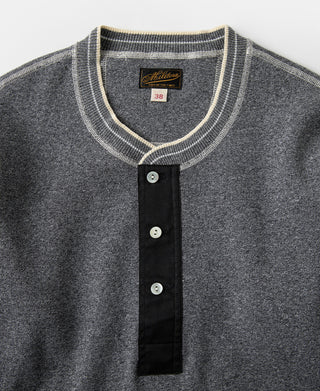Lot 924 Long-Sleeve Warm Henley Shirt - Gray