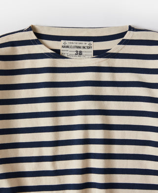 Langärmliges T-Shirt mit bretonischen Streifen