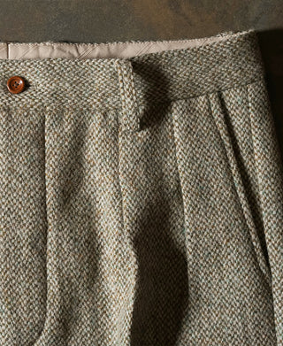 Lässige Anzughose aus Tweed im Stil der 1930er Jahre