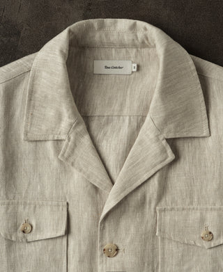 Classic Linen Safari Jacket