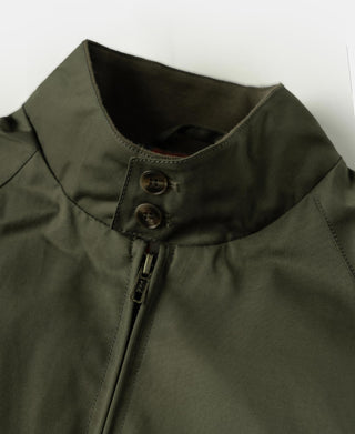 G9 Harrington Stand Collar Jacket - Olive