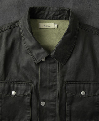1950s Coated Cotton Field Jacket