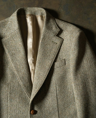 Lässige Tweed-Anzugjacke aus den 1930er Jahren