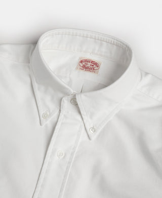 Lot 219 Button Down Oxford Shirt - White