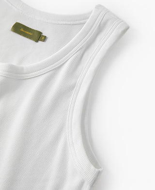 Modal Blend Tank Top - White