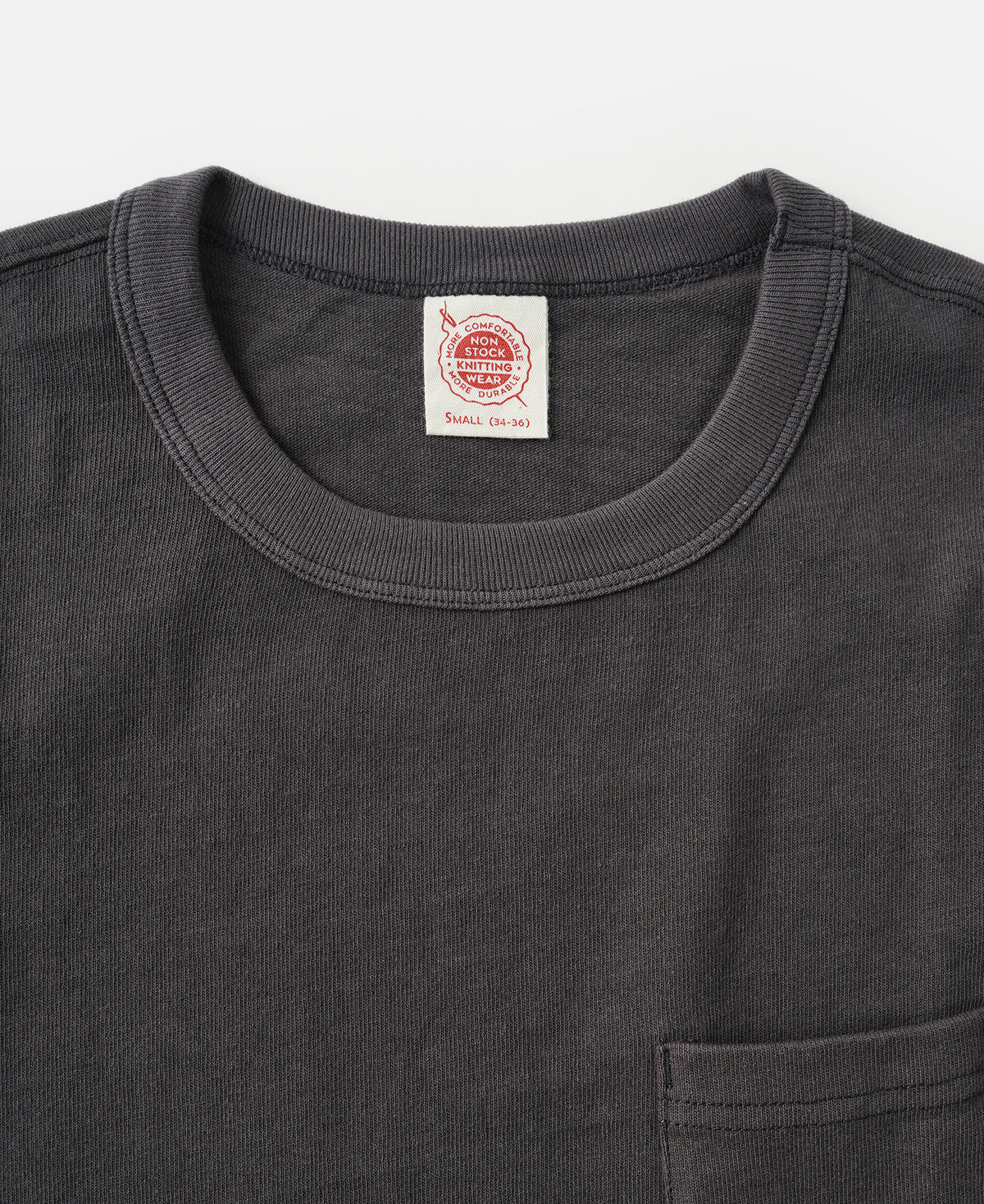 9.8 oz Cotton Classic Pocket T-Shirt - Dark Gray