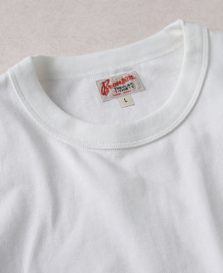 Loopwheel 튜블러 애슬레틱 티셔츠 - 화이트