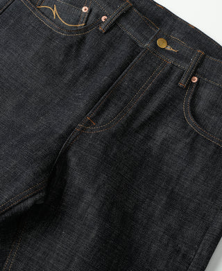 19oz Rope Dyed Selvedge Straight-Leg Jeans