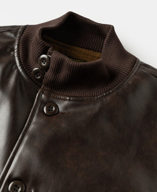 1920s Type A-1 Faux Leather Jacket