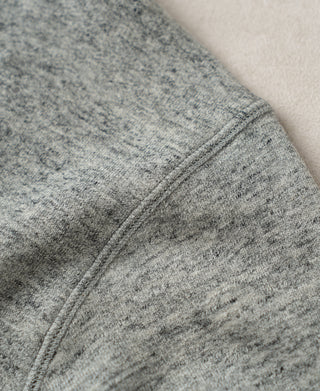 Heavyweight Double V-Gusset Tubular Sweatshirt - Heather Gray