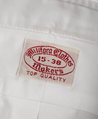 Lot 219 Button Down Oxford Shirt - White