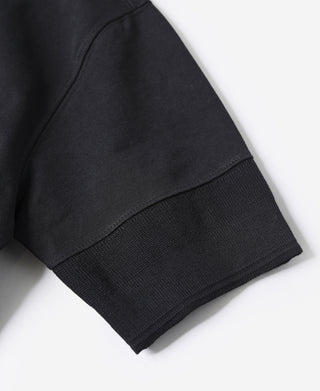 Vintage Short Sleeve Henley T-Shirt - Black