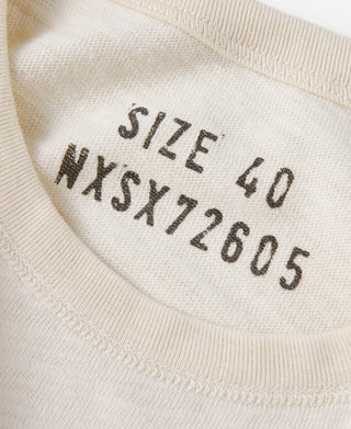 1940년대 USN 슬럽 코튼 크루 티셔츠