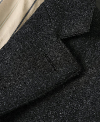 1930s Charcoal Gray Tweed Suit Jacket