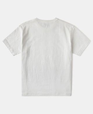 Loopwheel Tubular Athletic T-Shirt - White