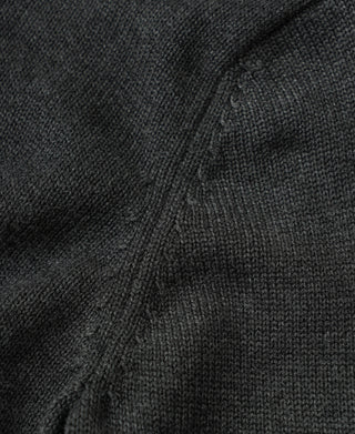 Wool-Blend Roll Neck Sweater - Dark Gray