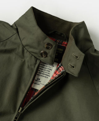 G9 Harrington Stand Collar Jacket - Olive