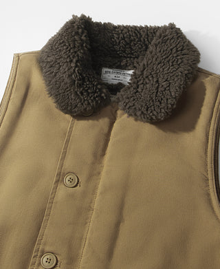 N-1 Wool Blend Deck Vest - Khaki