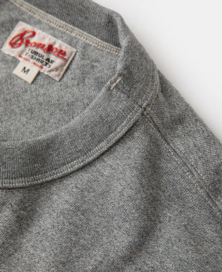 Loopwheel Tubular Athletic T-Shirt - Gray